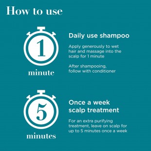 OGX ProGrowth + Peptide Clarifying Shampoo 385mL