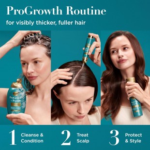 OGX ProGrowth + Peptide Clarifying Shampoo 385mL
