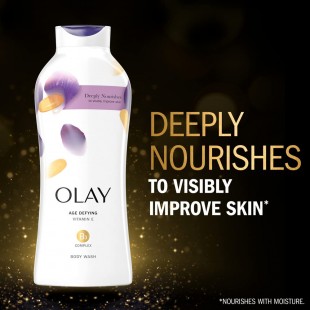 Olay Age Defying Body Wash with Vitamin E & B3 Complex