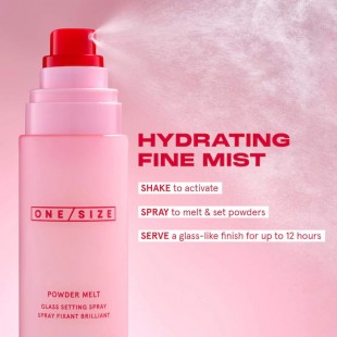 ONE/SIZE by Patrick Starrr Powder Melt Glass Setting Spray 100mL