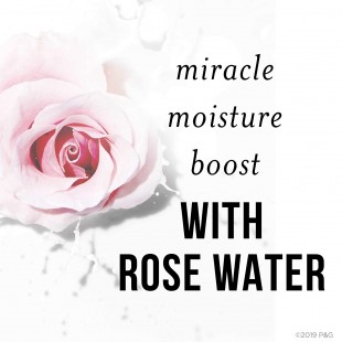 Pantene Nutrient Blends Miracle Moisture Boost Rose Water Conditioner 