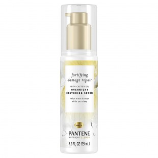 Pantene Nutrient Blends Fortifying Damage Repair Overnight Serum with Castor Oil