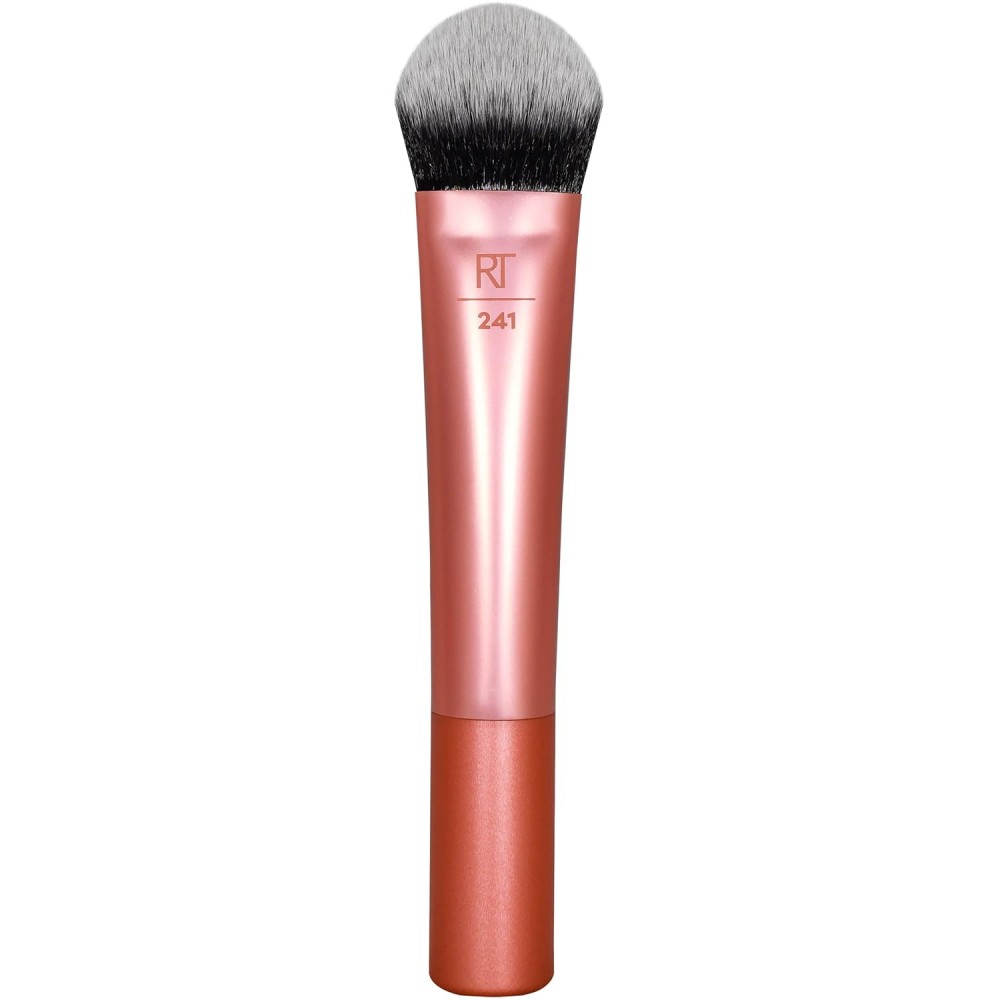 Real Techniques Seamless Complexion Makeup Brush, For Foundation, Primer, & Moisturizer, 1 Count
