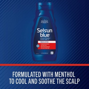 Selsun Blue Medicated Anti-dandruff Shampoo with Menthol
