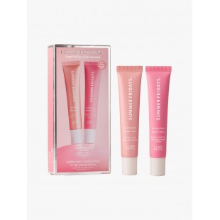 Summer Fridays Sweet Pink Duo with Birthday Cake + Strawberry Soft Serve Lip Butter Balm