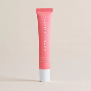 Summer Fridays Lip Butter Balm for Hydration & Shine PINK SUGAR 15gr
