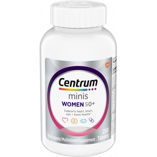 Centrum Minis Women 50+ (280 Count) Multivitamin/Multimineral Supplement Tablets