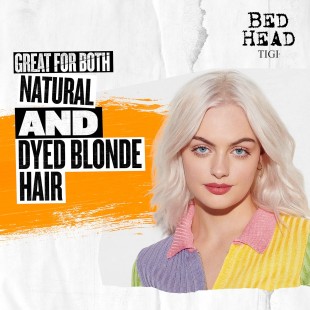 Bed Head by TIGI Shampoo and Conditioner For Damaged Blonde Hair Serial Blonde With Hydrolyzed Keratin 750mL C/U