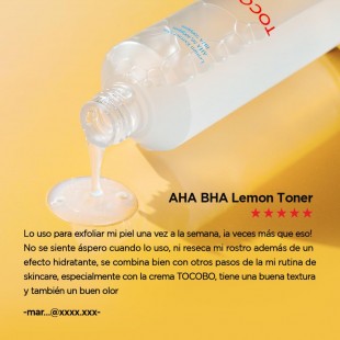 TOCOBO AHA BHA Lemon Toner 150mL