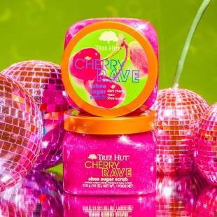 Tree Hut Shea Sugar Scrub Cherry Rave, 510Gr