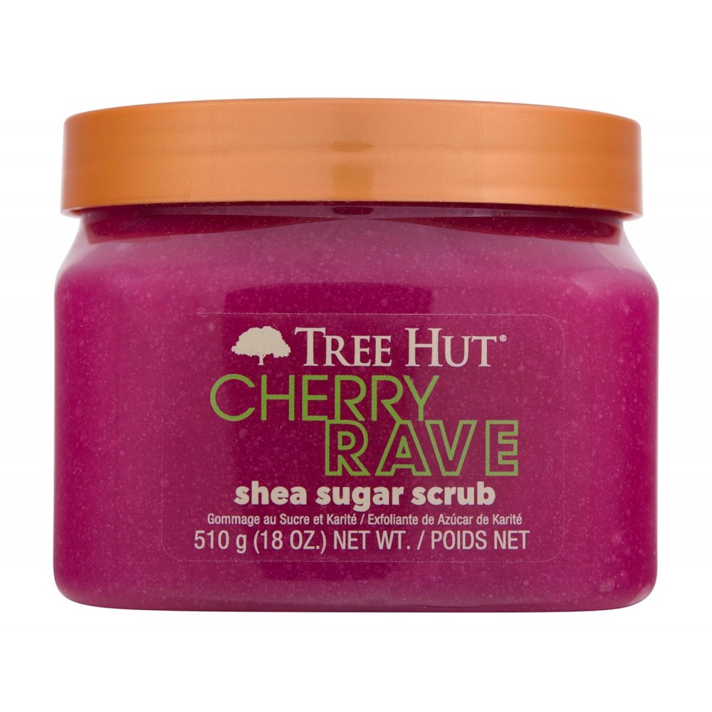 Tree Hut Shea Sugar Scrub Cherry Rave, 510Gr