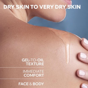 Uriage Xémose Face & Body Gel-in-Oil Wash For Very Dry Skin 500mL