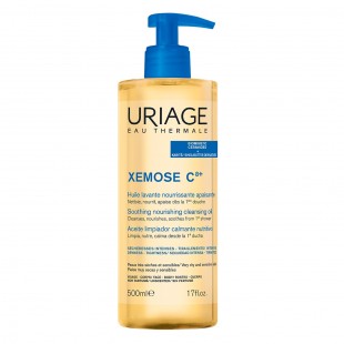 Uriage Xémose Face & Body Gel-in-Oil Wash For Very Dry Skin 500mL