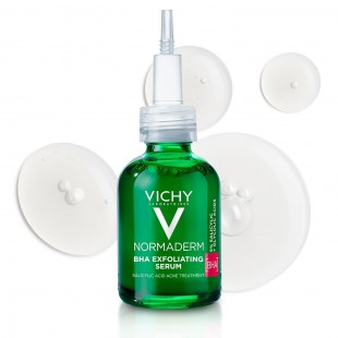 Vichy Normaderm BHA Exfoliating Acne Face Serum with Salicylic Acid 30mL