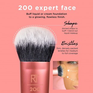 Real Techniques Makeup Brush Set with Sponge Blender